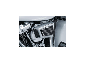 Kuryakyn Hypercharger Es Classic Air Cleaner Faceplate Black Chrome Kuryakyn