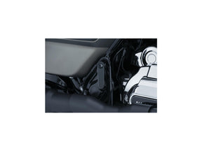 Kuryakyn Passenger Floardboard Block Off Plate Black, Gloss Kuryakyn