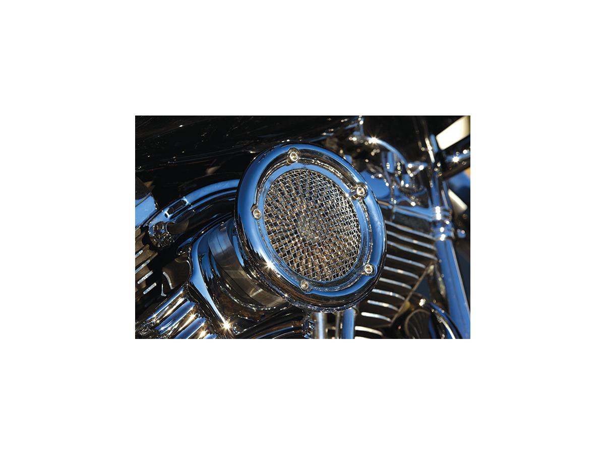 Velociraptor Air Cleaner Kit Chrome Holy Death Motorcycle Co.