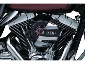 Street Sleeper Iii Air Cleaner Black Satin Holy Death Motorcycle Co.