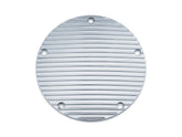 Kuryakyn Finned Derby Cover Chrome Kuryakyn Default Title