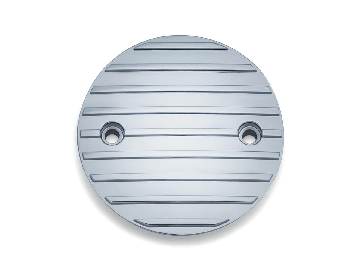 Kuryakyn Finned Timing Cover 2 Hole Chrome Kuryakyn Default Title