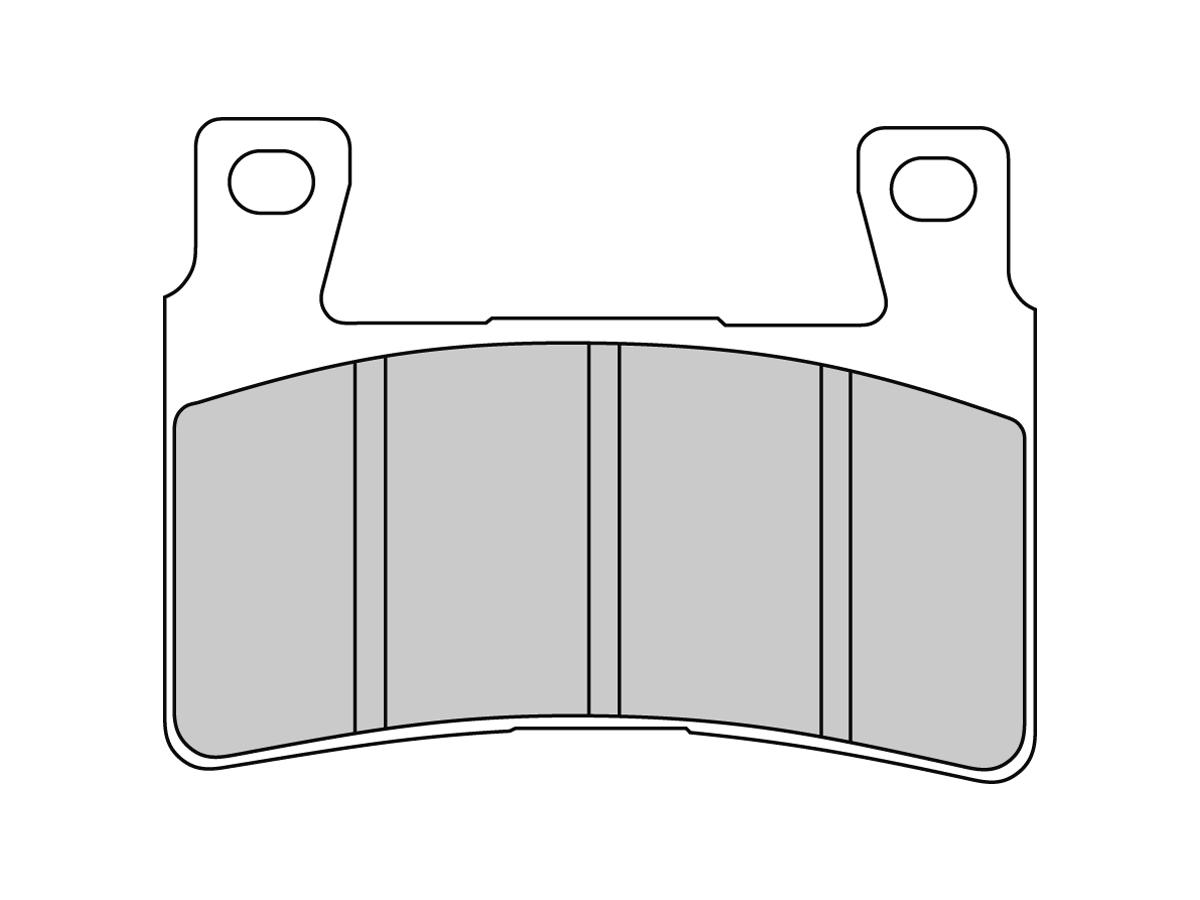 Motor Factory Organic Replacement Brake Pads Organic Front Motor Factory Default Title