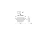 Trw Organic Replacement Brake Pads Organic Rear Trw Default Title