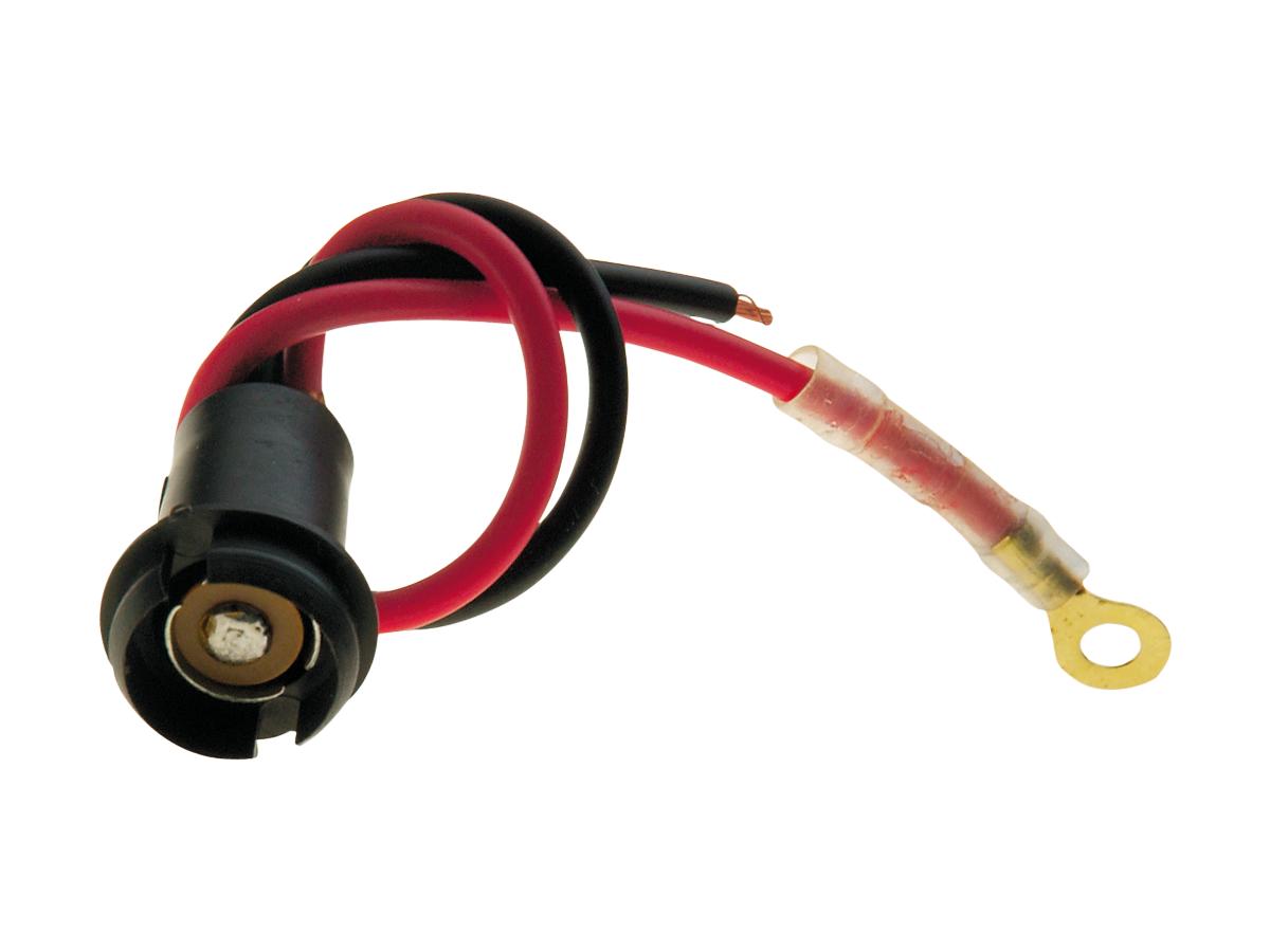Cce 2 Wire Late Speedometer Light Bulb Socket For Fat Bob Speedometers Black Cce Default Title