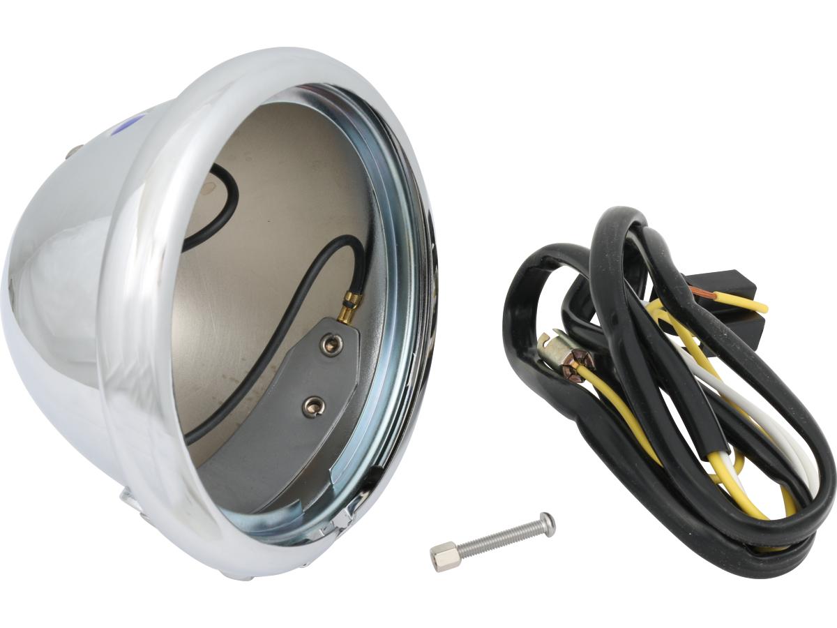 Cce Late Style 4 1/2" Spotlamp Housing Chrome Cce Default Title