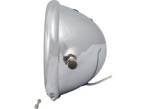 Cce Bates Style 5 3/4" Headlight Housing Chrome Cce