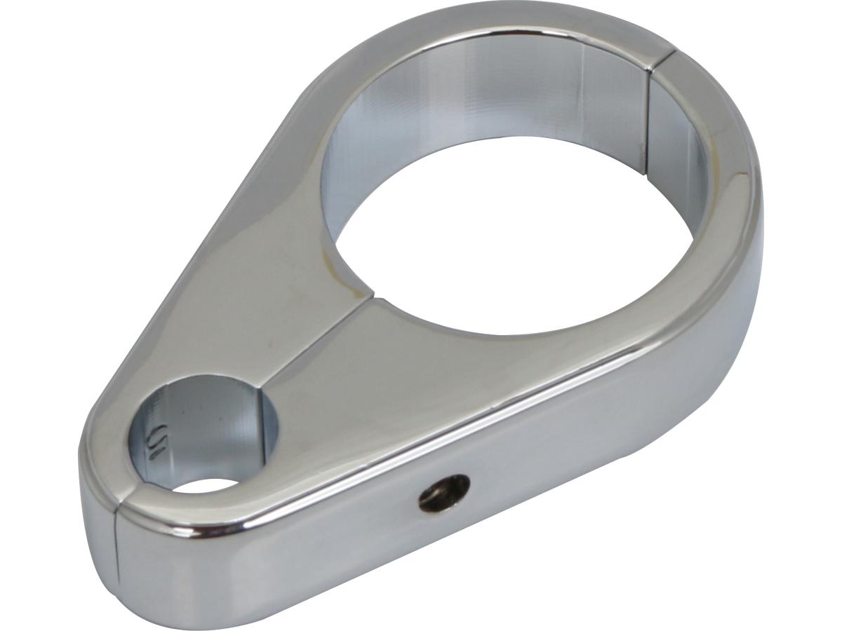 Cce Cable Clamp For Clutch Cable And 1 1/8" Diameter Tubing Chrome Cce Default Title