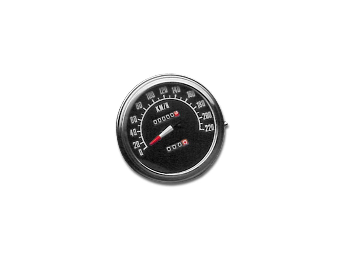 Cce Speedometer For Fat Bob Scale: 220 Km/H; Scale Color: Black; Ratio 2:1 Cce Default Title