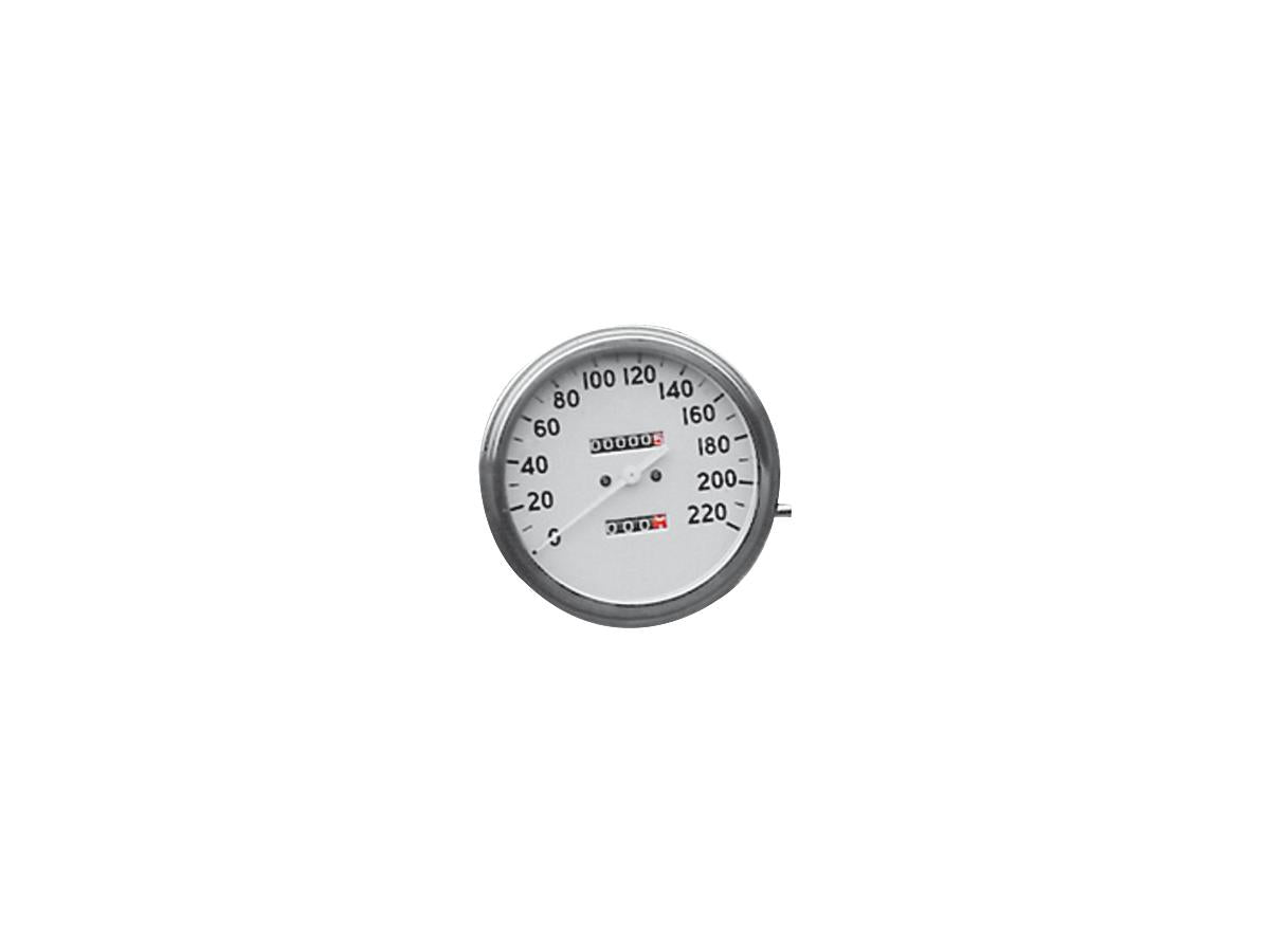 Cce Speedometer For Fat Bob Scale: 220 Km/H; ; Scale Color: White; Ratio 1:1 Cce Default Title