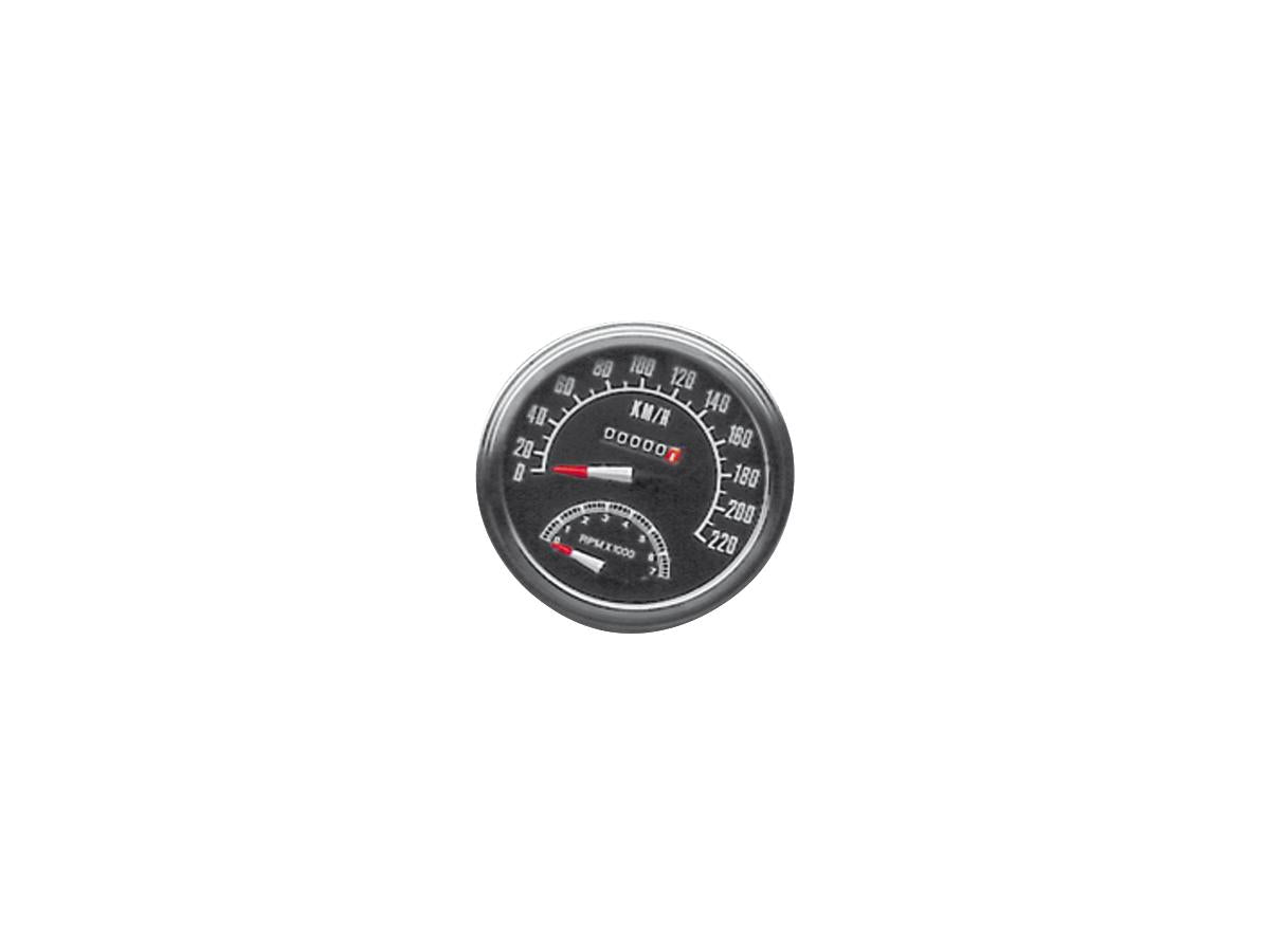 Cce Speedo Tacho Combi Instrument For Fat Bob Scale: 220 Km/H; Scale Color: Black; Ratio 2:1 Cce Default Title