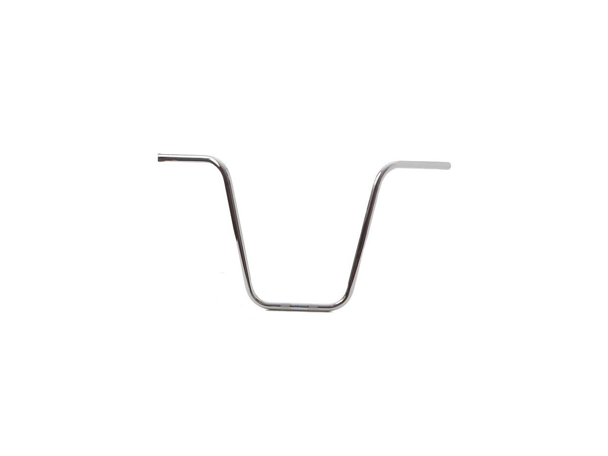 Fehling 500 Ape Hanger Handlebar Non Dimpled Chrome 1" Throttle Cables Fehling Default Title