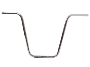 Fehling 500 Ape Hanger Handlebar Dimpled Chrome 1" Throttle Cables Fehling Default Title