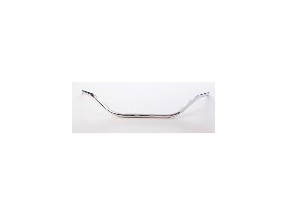 Fehling 1" Flat Track Handlebar Non Dimpled 3 Hole Chrome 1" Fehling Default Title