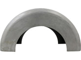 Cce 10 1/2" Roll Your Own Custom Blank Steel Rear Fender Smooth Side With 13 3/8" Radius Cce Default Title