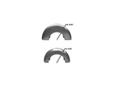 Cce 4 3/4" Roll Your Own Custom Blank Steel Rear Fender Round Top With 13 3/8" Radius Cce Default Title