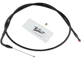 Barnett Stealth Series Throttle Cable 90 ° Black Vinyl All Black 28,4" Barnett Default Title