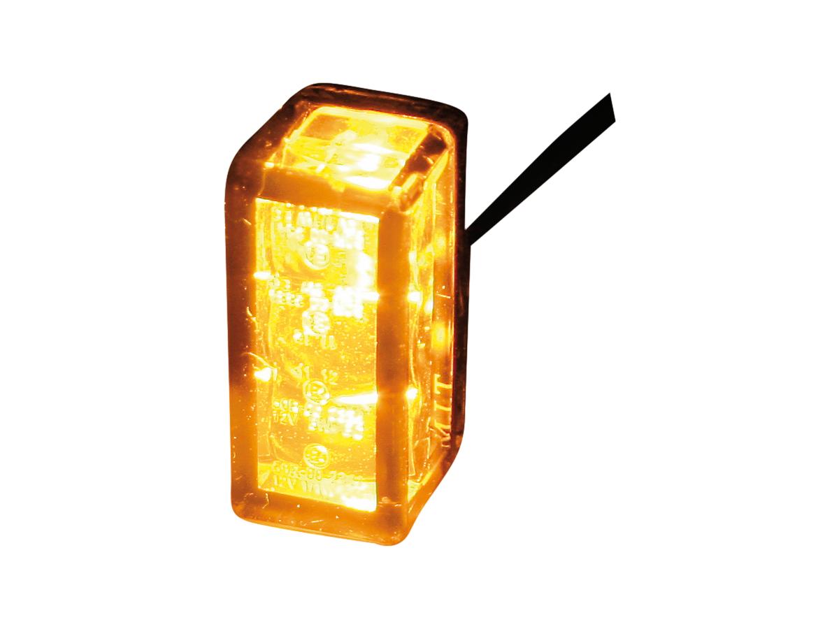 Shin Yo Cube 3 Smd V Led Turn Signal Module Height(mm): 23,5, Width(mm): 11, Depth(mm): 13 , Approved For Vertical Installation Smoke Led Shin Yo