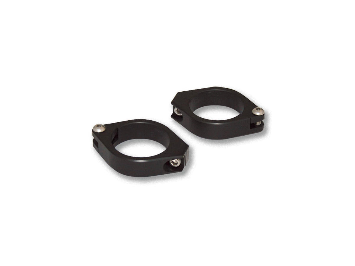 Highsider Turn Signal Bracket For 35 37 Mm Fork Tubes Black Highsider