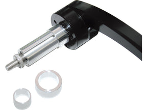Highsider Victory Evo Bar End Mirror 130 Mm Stem Black, Anodized Highsider