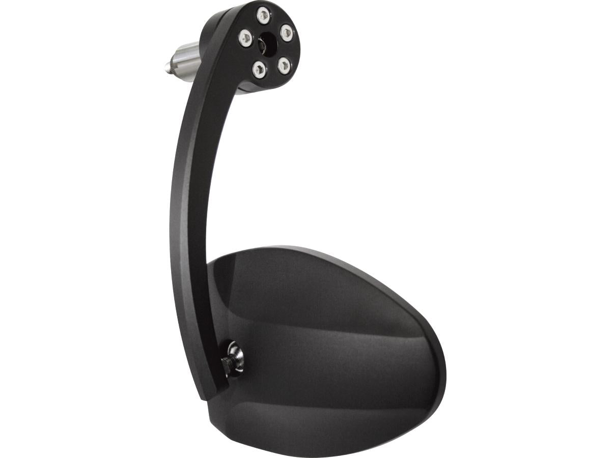 Highsider Ferrara 2 Evo Bar End Mirror 130 Mm Stem Black, Anodized Highsider Default Title