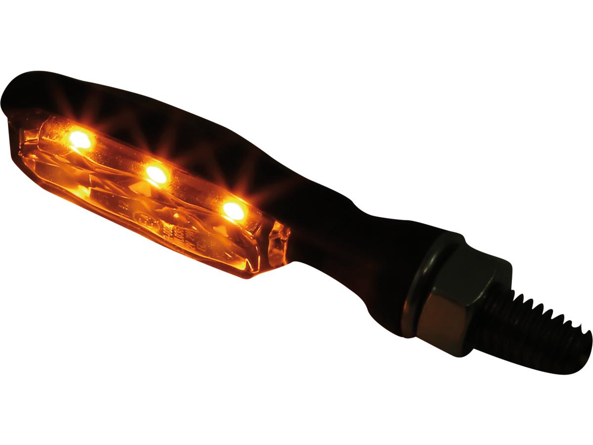 Highsider Sonic X 1 Led Turn Signal Black Smoke Led Highsider