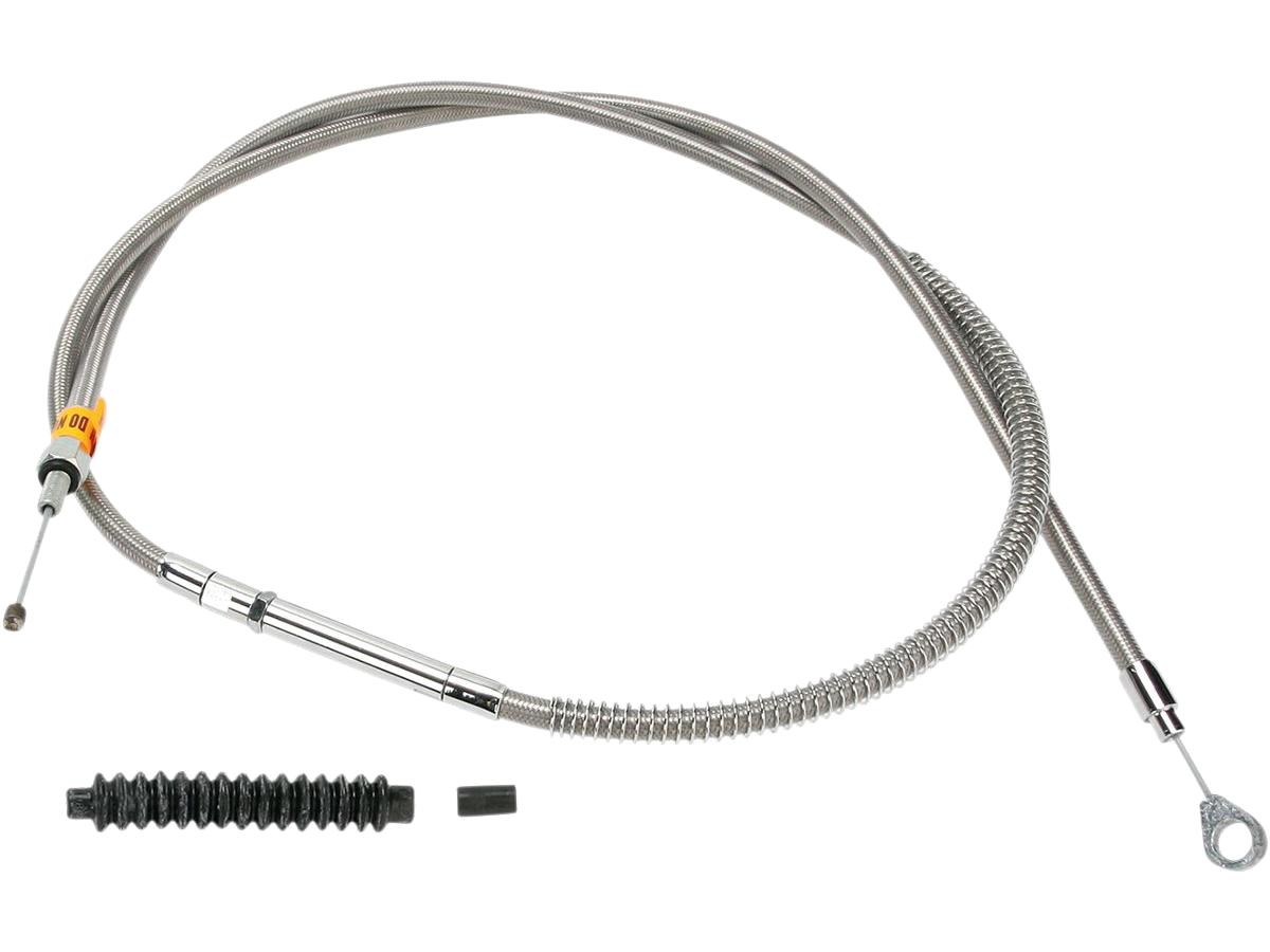 Barnett Stainless Braided Clutch Cable Stainless Steel Clear Coated 71" Barnett Default Title