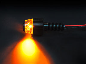 Motogadget Mo.Blaze Pin Led Turn Signal Black Anodized Clear Led Motogadget