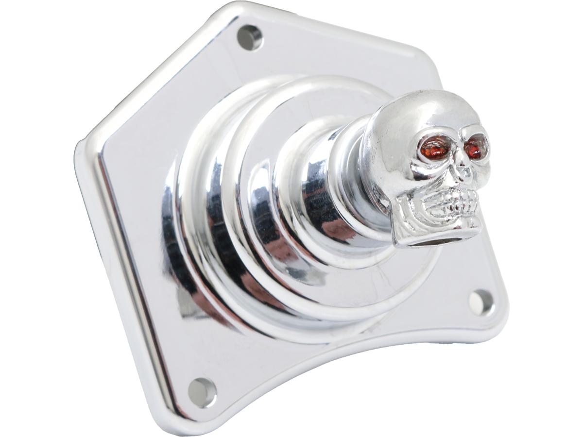 Custom Cycle Engineering Solenoid Housing Chrome Solenoid Starter Button Custom Cycle Engineering Default Title
