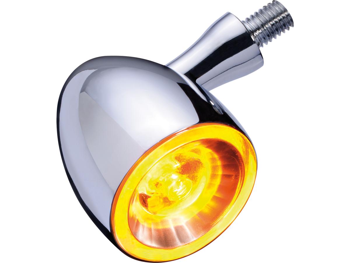 Kellermann Bullet 1000 Extreme Led Turn Signal Chrome Clear Led Kellermann Default Title
