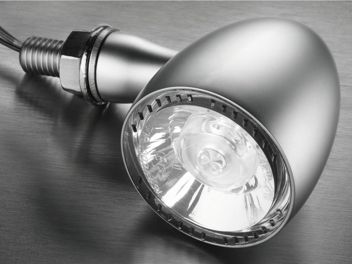 Kellermann Bullet 1000 Extreme Led Turn Signal Chrome Satin Clear Led Kellermann Default Title