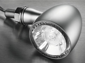 Kellermann Bullet 1000 Extreme Led Turn Signal Chrome Satin Clear Led Kellermann Default Title