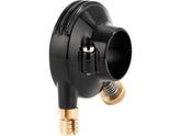 Kustom Tech Deluxe External Throttle Housing With Brass Throttle Clamp Screw And Cable Register Black 1" Single Cable Kustom Tech Default Title