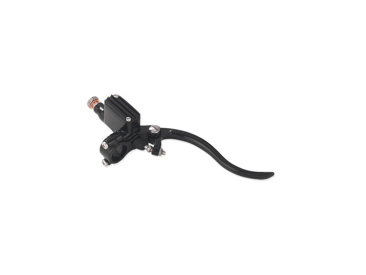 Kustom Tech Deluxe Brake Master Cylinder Kit Black Lever And Master Cylinder Cover Black 14 Mm 1" Dual Disc Kustom Tech Default Title
