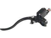 Kustom Tech Deluxe Clutch Master Cylinder Kit Black Lever And Master Cylinder Cover Black 14 Mm 1" Hydraulic Clutch Kustom Tech Default Title
