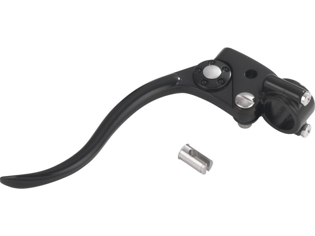 Kustom Tech Deluxe Clutch Cable Perch Assembly Black Lever Black 1" Cable Clutch Kustom Tech Default Title