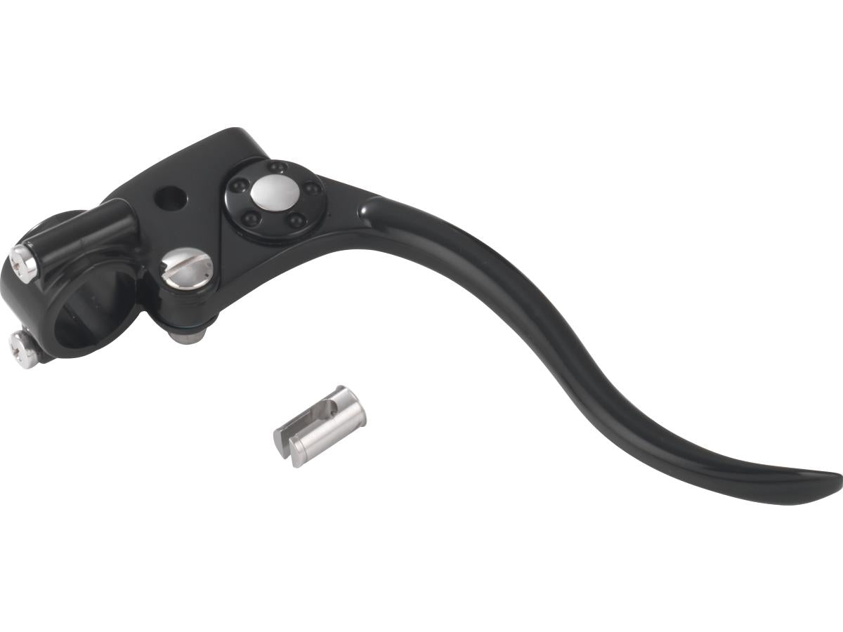 Kustom Tech Deluxe Brake Perch Assembly Black Lever Black 1" Cable Operated Kustom Tech Default Title