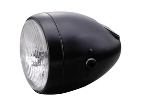 Daytona Japan Vintage 5 3/4" Headlight Black Powder Coated H4 Daytona Japan