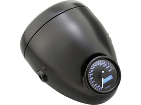 Daytona Japan Vintage 5 3/4" Headlight Black Powder Coated H4 Daytona Japan Default Title