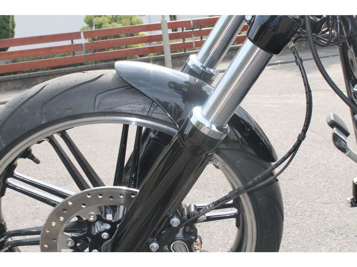 Txt Non Cut Out Front Fender 140/70 R21, 130/60 23 Raw Txt