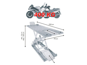 Econ Eh 400 Motorcycle Lift Black Econ