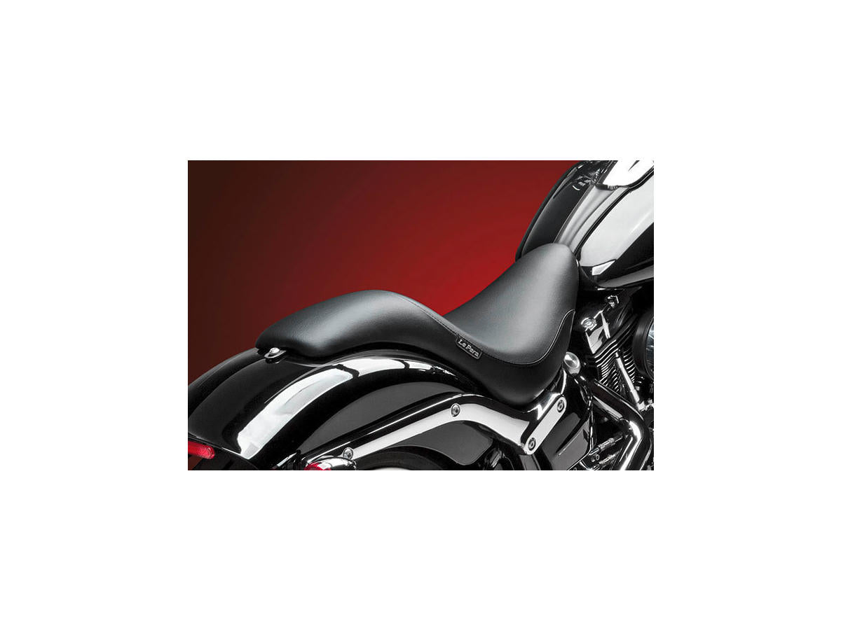 Le Pera Silhouette Full Lenght Smooth Seat Black Vinyl Le Pera