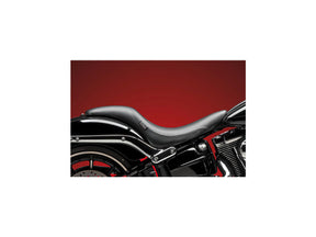 Le Pera Silhouette Full Lenght Smooth Seat Black Vinyl Le Pera