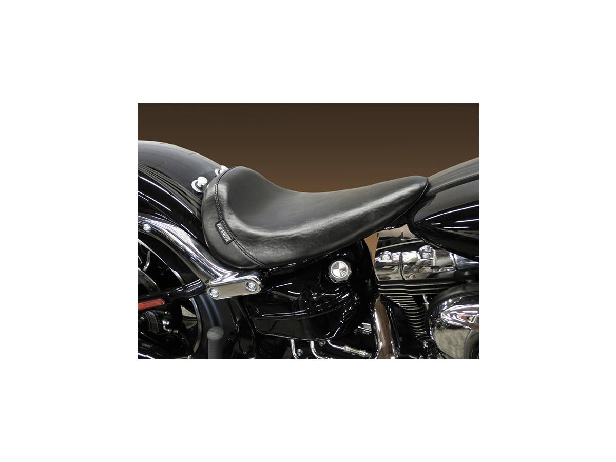Le Pera Bare Bones Solo Seat Smooth Black Vinyl Le Pera