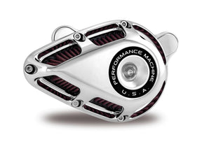 Performance Machine Jet Air Air Cleaner Chrome Performance Machine