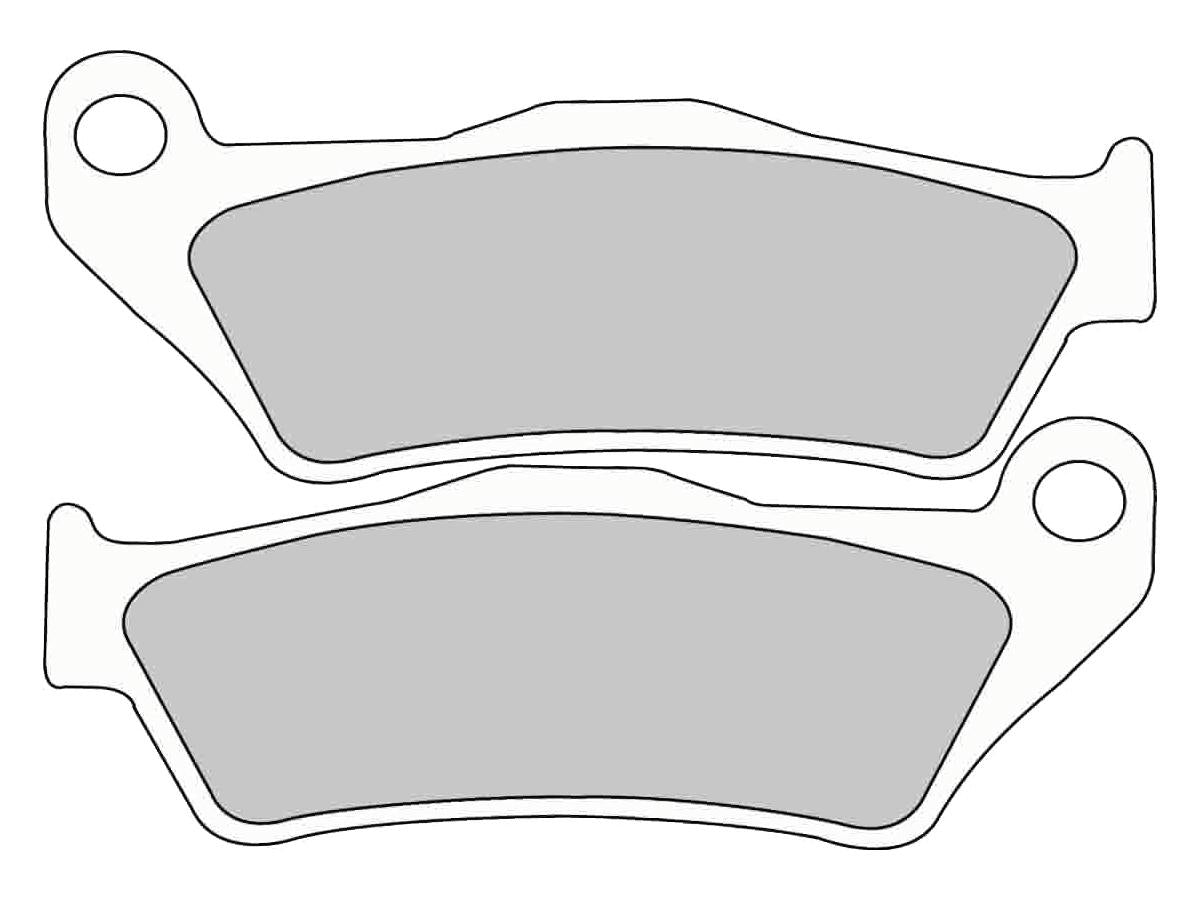 Ferodo Road Platinum Mid Metallic Brake Pads Organic Front Rear Ferodo Default Title