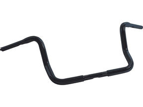 Highway Hawk 1 1/4" Fat Bagger Handlebar Non Dimpled 3 Hole Black Powder Coated 1 1/4" Throttle By Wire Throttle Cables Highway Hawk Default Title