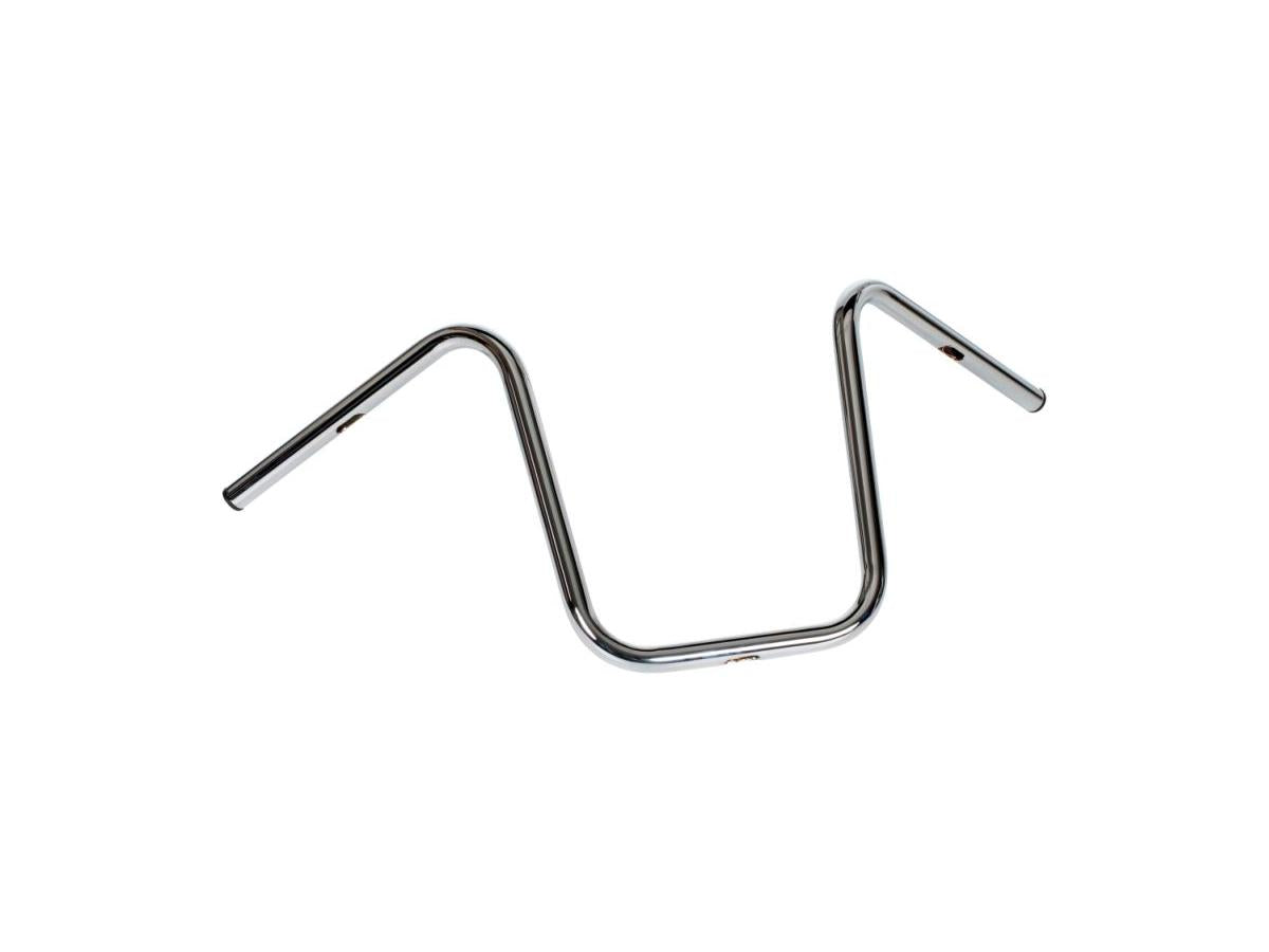 Highway Hawk 11 Bad Hawk Handlebar Non Dimpled 3 Hole Chrome 1" Highway Hawk Default Title