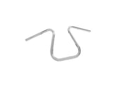Highway Hawk 1" The Boss Handlebar Non Dimpled 3 Hole Chrome 1" Highway Hawk Default Title