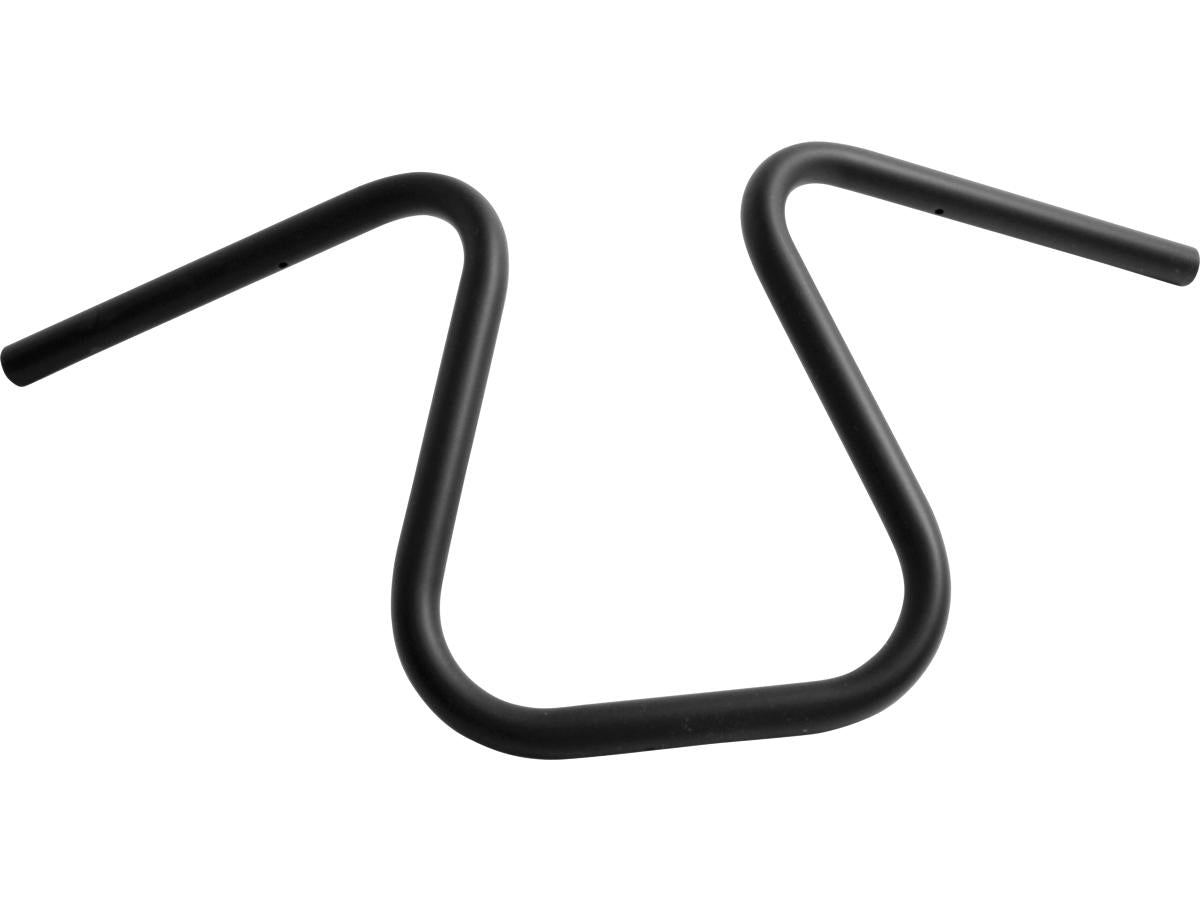 Highway Hawk 1" The Boss Handlebar Non Dimpled 3 Hole Black Powder Coated 1" Highway Hawk Default Title